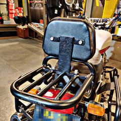 Hyperrider Royal Enfield Interceptor 650 Backrest with Helmet Lock