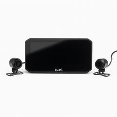 ADS ROVER Pro 6.25 inch Motorcycle CarPlay Android Auto Display with Dual 2K Cameras