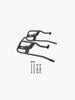 Legundary Custom Halter saddle stay for Royal Enfield Hunter 350 black mild steel saddle bag support
