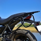 Auto Engina Saddle Stay for Triumph Speed 400 19mm Mild Steel 8kg Per Side Gloss Black