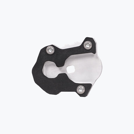 Legundary Custom KTM 390 Enduro R Fortis Side Stand Base black silver mild steel aluminium parking support plate