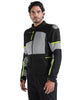 Royal Enfield Crossroader V2 Grey Neon riding jacket with CE armour