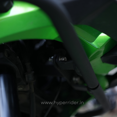 Hyperrider Heavy Duty Crash Guard with Grab Sliders for Kawasaki Versys 650