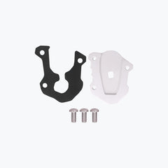 Legundary Custom KTM 390 Enduro R Fortis Side Stand Base black silver mild steel aluminium parking support plate