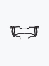 Legundary Custom Midget crash guard with slider for Royal Enfield Hunter 350 black mild steel engine protection