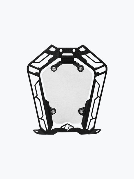 Legundary Custom KTM ADV 390 2025 Oculus Headlight Shield yellow white acrylic mild steel headlight protector guard