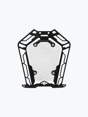 Legundary Custom KTM ADV 390 2025 Oculus Headlight Shield yellow white acrylic mild steel headlight protector guard
