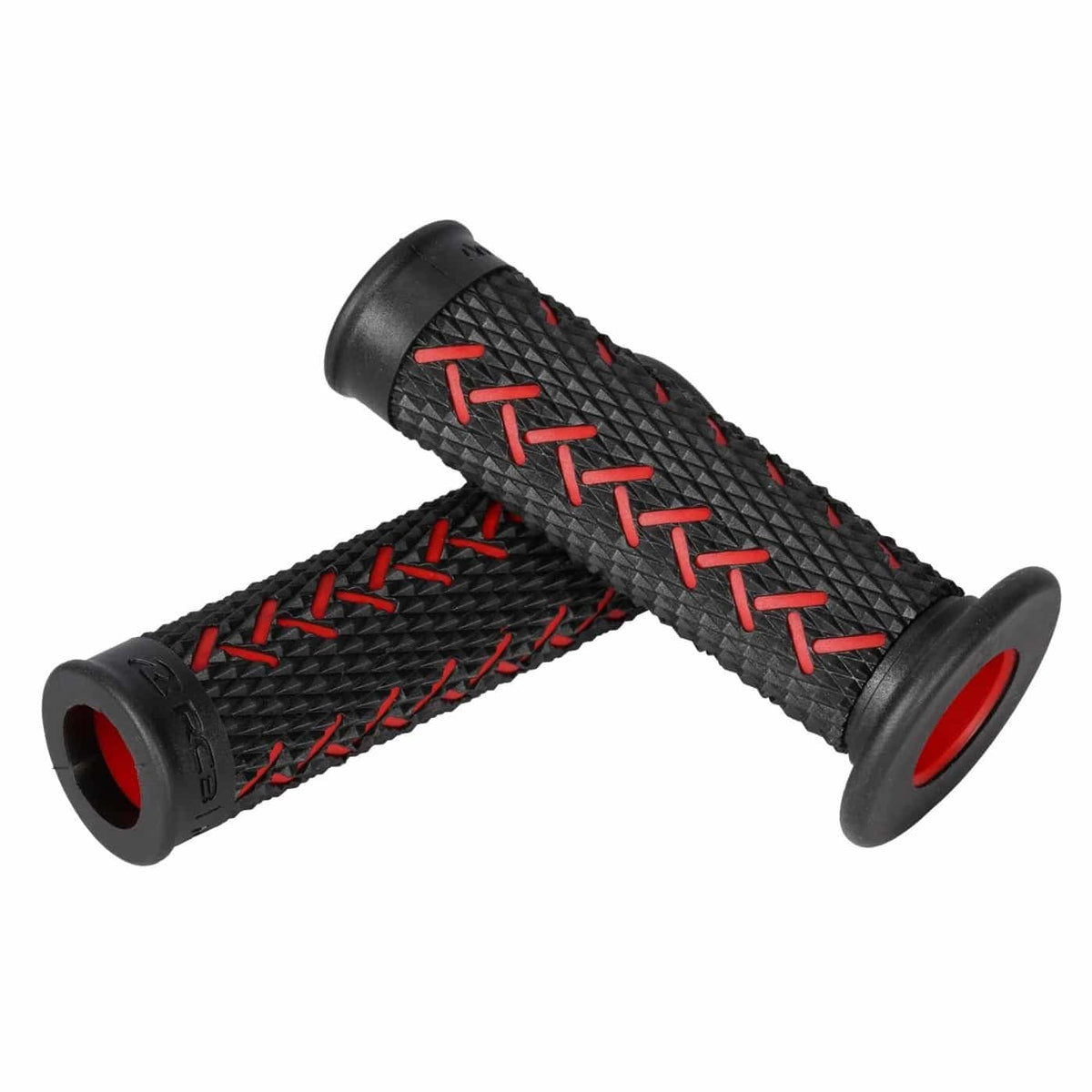 RCB Nagamaki 122mm Motorcycle Grip Set – Black/Red, Black, Black/Grey, Black/Blue and Black/Green.