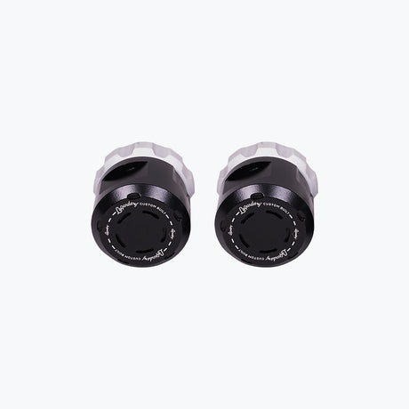 Legundary Custom Rotex Front Wheel Slider for Suzuki V-Strom 800DE CNC Aluminium Black Silver Fork Axle Protector