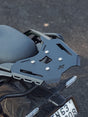 Legundary Custom Haulier Rear Carrier for Kawasaki Versys 650 Black Aluminium Mild Steel Luggage Rack