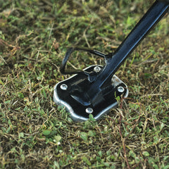 Mototorque side stand extender Royal Enfield Bear 650 aluminium base plate