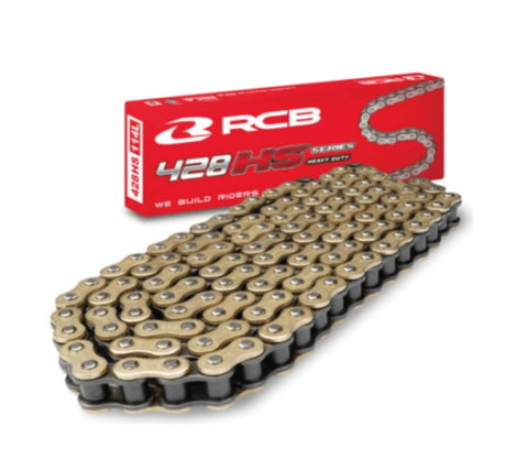 RCB HS HD Series 428 gold ring chain 132 links 01CH009Z