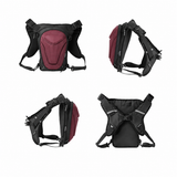 Vantora ARC 4-in-1 Travel Bag Convertible Crossbody Sling Thigh Bag Waist Pouch and Motorcycle Tank Bag
