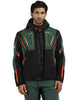 Royal Enfield Streetwind Eco 2 Riding Jacket in Yellow Navy and Olive