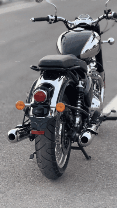 Rhino Racing C-V3 Steel Pro full 304 stainless steel performance exhaust for Royal Enfield Classic 650