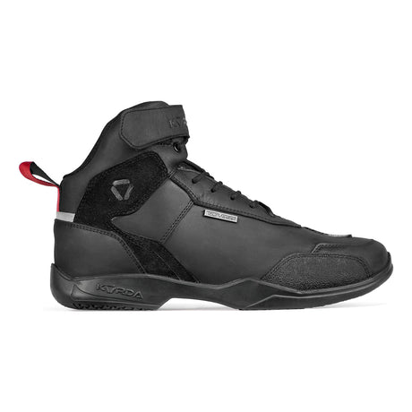 KORDA TourMaster black short riding boots with SAS-TEC protection