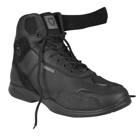 KORDA TourMaster black short riding boots with SAS-TEC protection