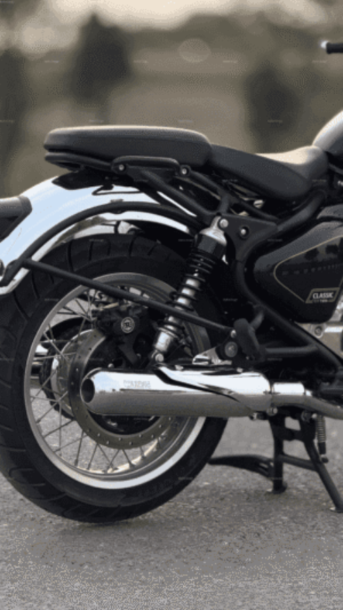Rhino Racing C-V3 Steel Pro full 304 stainless steel performance exhaust for Royal Enfield Classic 650