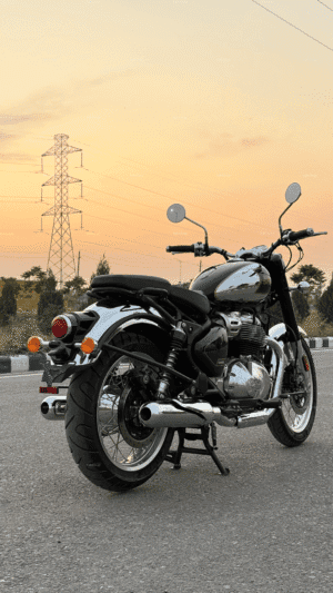 Rhino Racing C-V3 Steel Pro Exhaust for Royal Enfield Classic 650 | 304 Stainless Steel OEM-Type Performance Exhaust