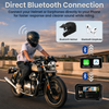 Autofy Motoplay Pro 5 Inch Waterproof Motorcycle Navigation Screen with TPMS and Wireless CarPlay