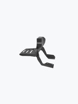Legundary Custom Hunter 350 back rest with carrier black mild steel Rexine pillion support