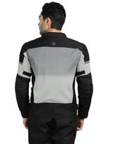 Royal Enfield High Street Eco CE L2 Riding Jacket in Blue and Grey