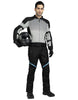 Royal Enfield High Street Eco CE L2 Riding Jacket in Blue and Grey