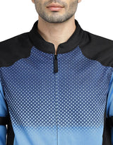 Royal Enfield High Street Eco CE L2 Riding Jacket in Blue and Grey