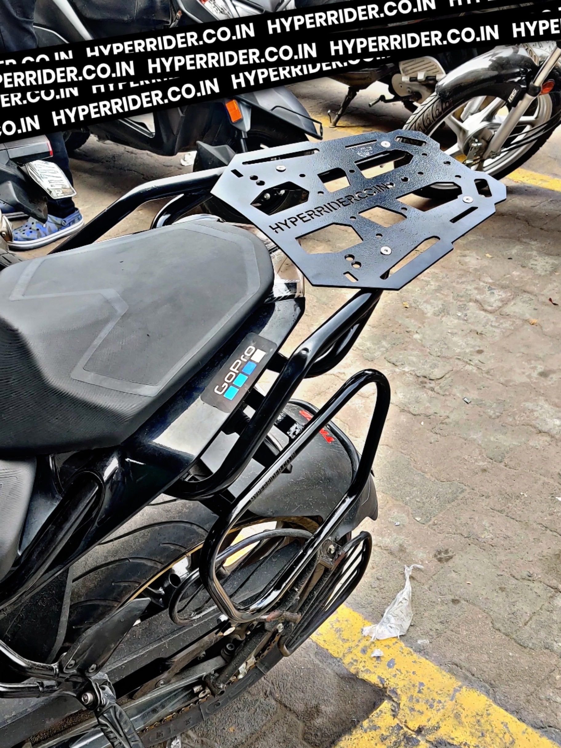Hyperrider KTM Duke Top Rack for Duke 125 200 250 390 BS4 BS6 with Universal Top Box Mount