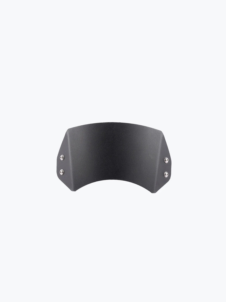 Legundary Custom Honda Hness zephyr pro metal visor mild steel black windshield wind deflector