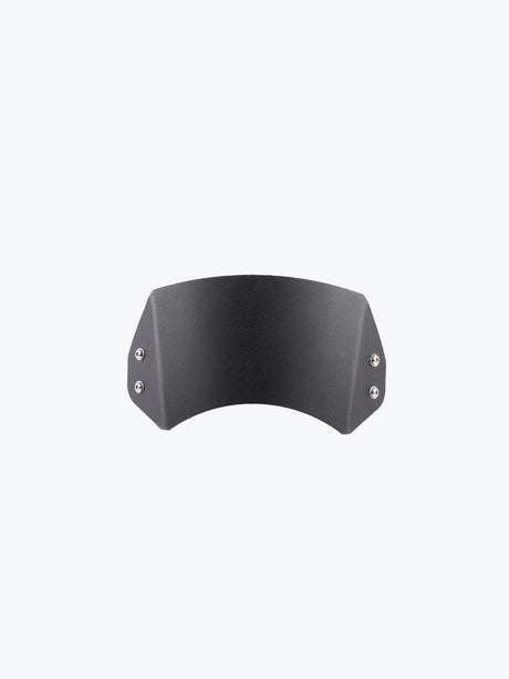 Legundary Custom Honda Hness zephyr pro metal visor mild steel black windshield wind deflector