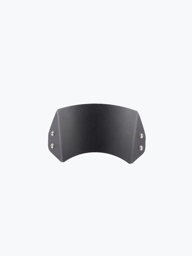 Legundary Custom Honda Hness zephyr pro metal visor mild steel black windshield wind deflector