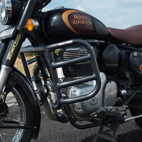 Moto Torque ARISTO crash guard for Royal Enfield Classic 350 Reborn engine protection