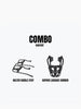 Legendary Custom Hunter Gopher Luggage Carrier & Halter Saddle Stay Combo – Durable Rear Motorcycle Luggage Support