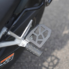 Moto Torque pillion footrest set for Honda NX500 passenger comfort and touring accessory