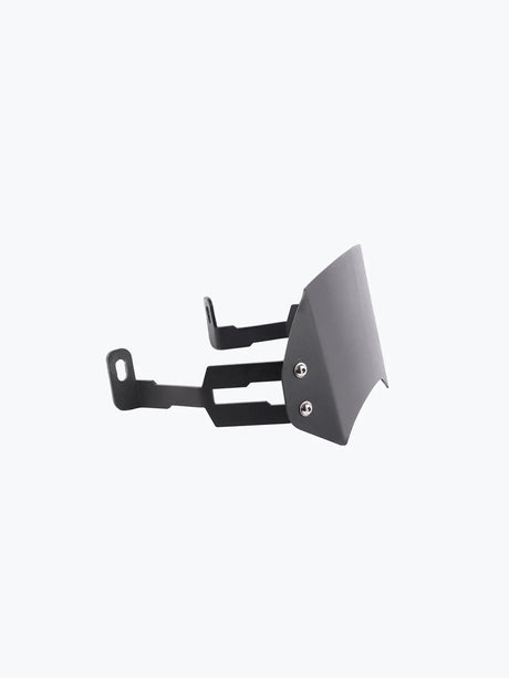 Legundary Custom Honda Hness zephyr pro metal visor mild steel black windshield wind deflector