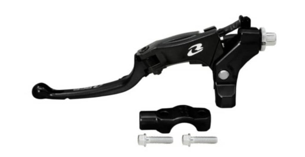 RCB S1 Series 01BP024 left-hand cable clutch perch for motorcycles in black and blue