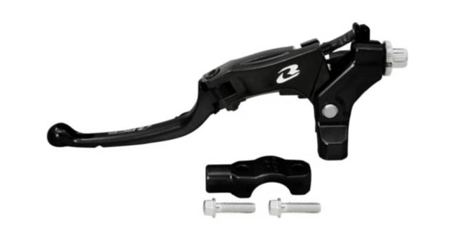 RCB S1 Series 01BP024 left-hand cable clutch perch for motorcycles in black and blue