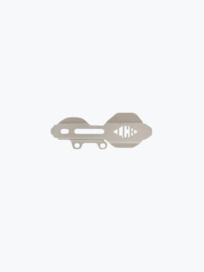 Legendary Custom Meteor Buckler master cylinder guard stainless steel silver for Royal Enfield Meteor 350