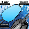 BOBO RM2-D premium motorcycle bar end mirror anti glare anti fog 360 degree adjustable rear view mirror bike