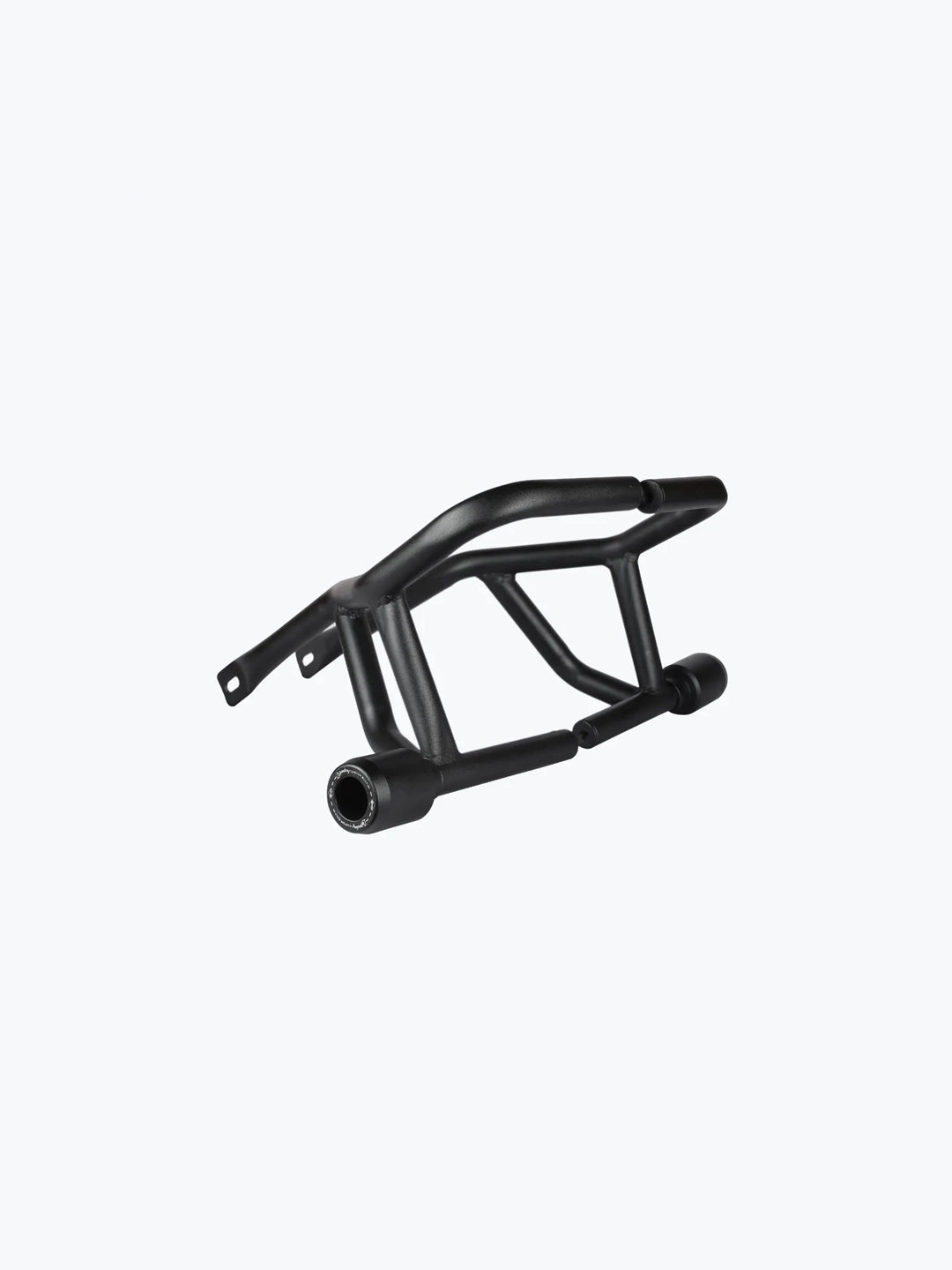 Legundary Custom Xplorer crash guard with slider for Hero Xpulse 200 BS6 black mild steel engine guard