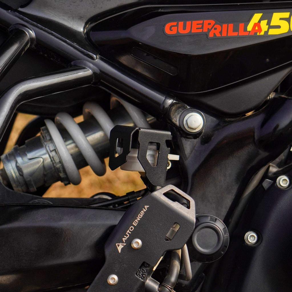 Auto Engina Brake Oil Reservoir Cover for Royal Enfield Guerrilla 450 Black