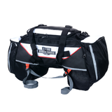 BBG TourPro 60L motorcycle tail bag with bottle holders and storage pockets