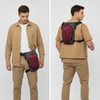 Vantora ARC 4-in-1 Travel Bag Convertible Crossbody Sling Thigh Bag Waist Pouch and Motorcycle Tank Bag