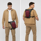 Vantora ARC 4-in-1 Travel Bag Convertible Crossbody Sling Thigh Bag Waist Pouch and Motorcycle Tank Bag