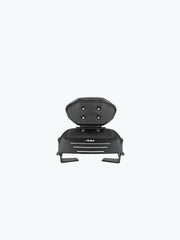 Legundary Custom Hunter 350 back rest with carrier black mild steel Rexine pillion support