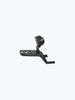 Legundary Custom Hunter 350 back rest with carrier black mild steel Rexine pillion support