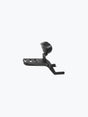 Legundary Custom Hunter 350 back rest with carrier black mild steel Rexine pillion support