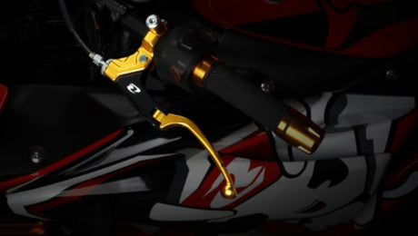 RCB S1 Series 01BP024 left-hand cable clutch perch for motorcycles in black and blue