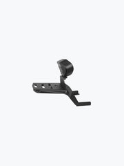 Legundary Custom Hunter 350 back rest with carrier black mild steel Rexine pillion support
